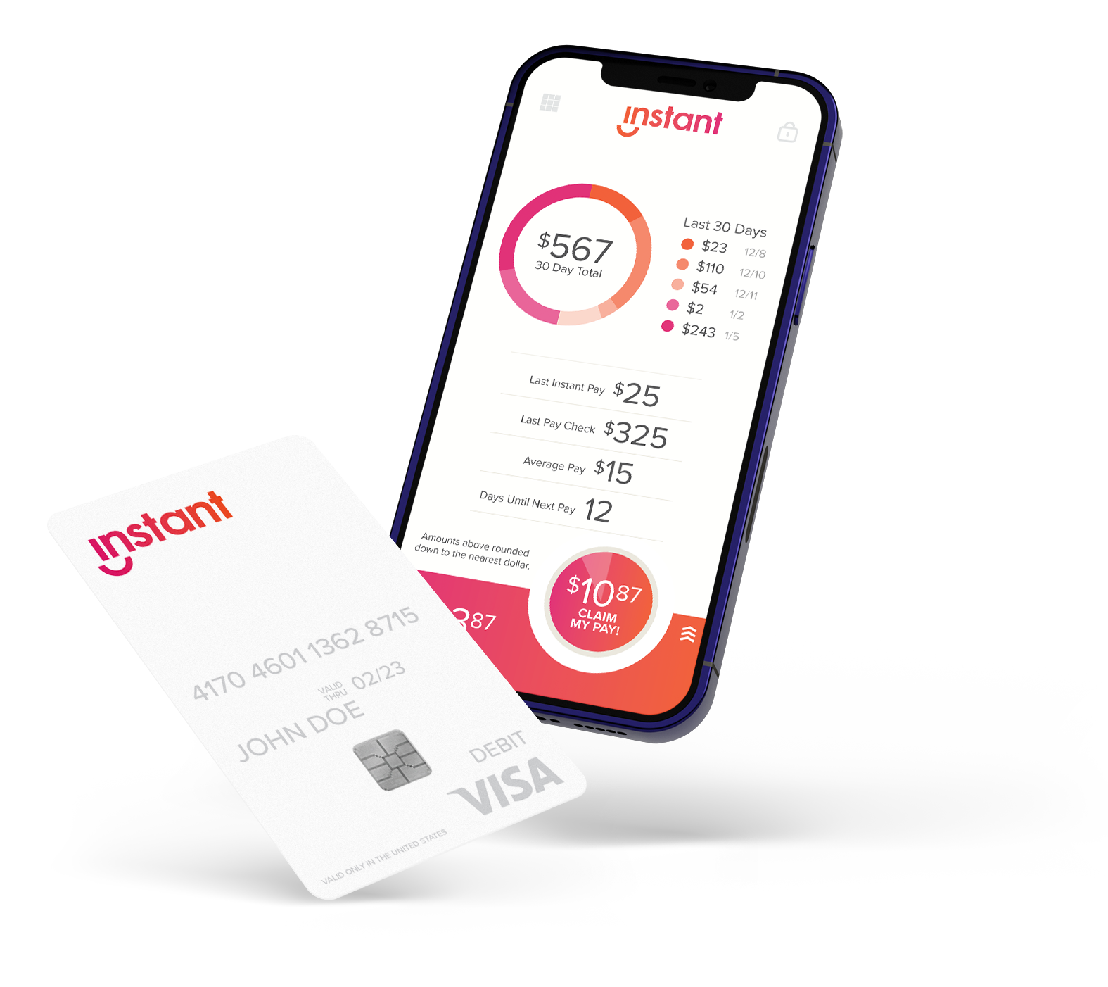 Instant_Phone_Card_Mock_New copy earned wage access, payday revolution