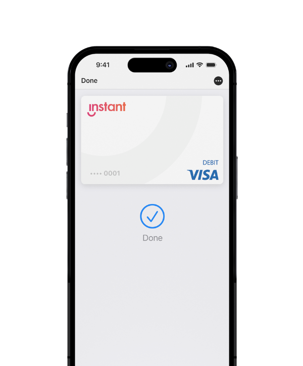 Instant card, paycard, pay card, payroll card